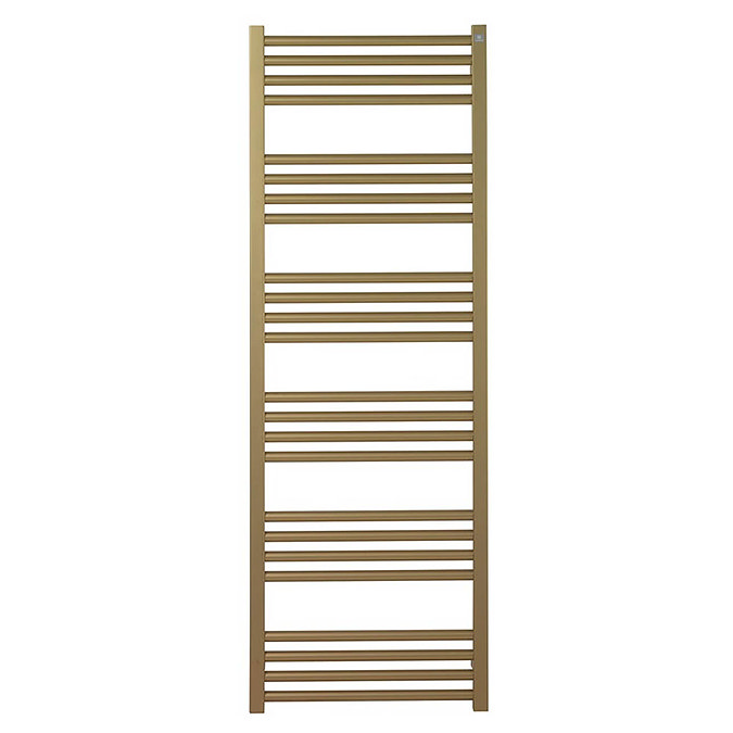 Crosswater MPRO 480 x 1380mm Heated Towel Rail - Brushed Brass E?ffect - MP48X13800F  Standard Large