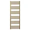 Crosswater MPRO 480 x 1380mm Heated Towel Rail - Brushed Brass E?ffect - MP48X13800F  Standard Large