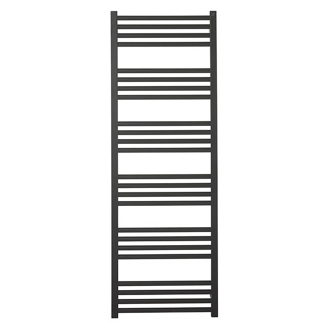 Crosswater MPRO 480 x 1380mm Heated Towel Rail - Matt Black - MP48X1380MB  Standard Large Image