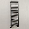 Crosswater MPRO 480 x 1380mm Heated Towel Rail - Matt Black - MP48X1380MB  In Bathroom Large Image