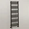 Crosswater MPRO 480 x 1380mm Heated Towel Rail - Matt Black - MP48X1380MB  In Bathroom Large Image