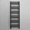 Crosswater MPRO 480 x 1380mm Heated Towel Rail - Matt Black - MP48X1380MB  additional Large Image