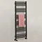 Crosswater MPRO 480 x 1380mm Heated Towel Rail - Matt Black - MP48X1380MB Large Image