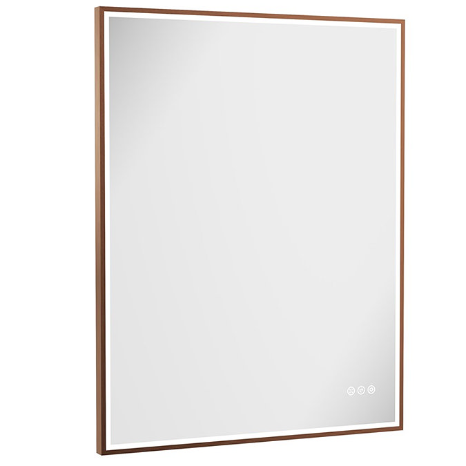 Crosswater MPRO 700 x 900mm Lit Mirror - Brushed Bronze