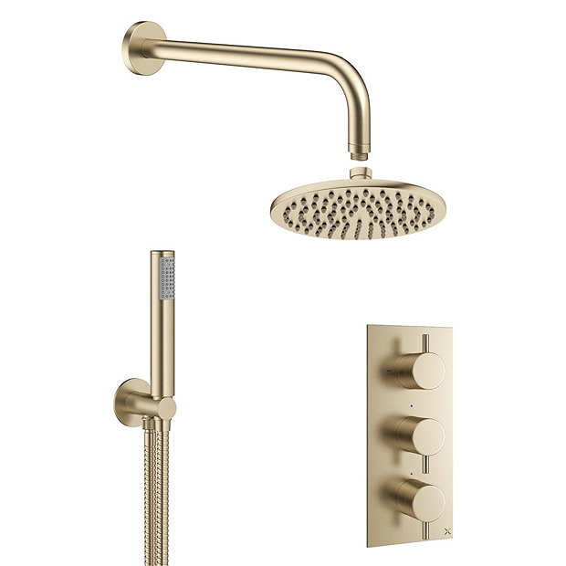 How To Style Brushed Brass In The Bathroom, Crosswater UK