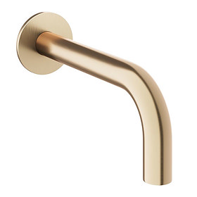 Crosswater MPRO Brushed Brass Bath Spout - PRO0370WF Large Image