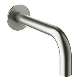 Crosswater MPRO Brushed Stainless Steel Effect Bath Spout - PRO0370WV Medium Image