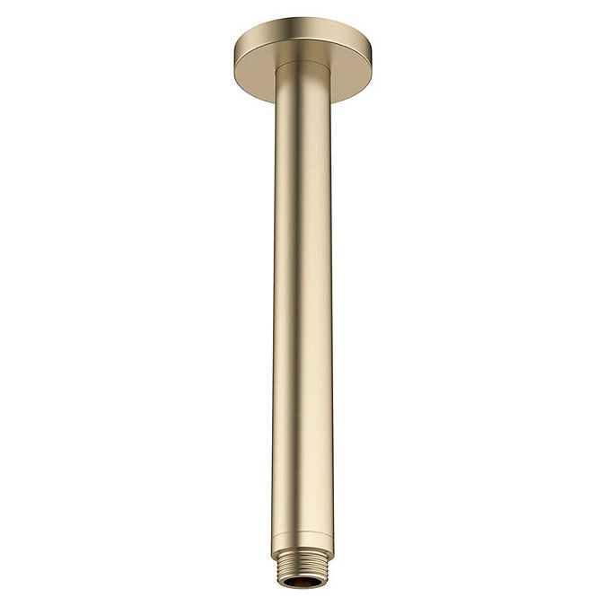 Crosswater MPRO Ceiling Mounted Shower Arm - Brushed Brass - PRO689F Large Image