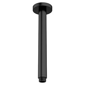 Crosswater MPRO Ceiling Mounted Shower Arm - Matt Black - PRO689M Large Image