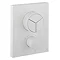 Crosswater MPRO Crossbox Push Matt White 3 Outlet Trim Set Large Image