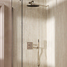 Crosswater MPRO Crossbox Shower Pack with 300mm Head + Fixed Handset - Brushed Nickel