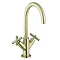 Crosswater MPRO Crosshead Brushed Brass Mono Basin Mixer - PRC110DNF Large Image