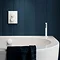 Crosswater MPRO Deck Mounted Shower Kit - Matt White - PRO812W Feature Large Image