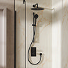 Crosswater MPRO Design Shower Pack with 300mm Head + Slide Rail Handset - Matt Black