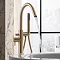 Crosswater MPRO Floor Mounted Freestanding Bath Shower Mixer - Brushed Brass - PRO416FF  Profile Lar