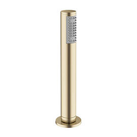 Crosswater MPRO Follow Me Shower Handset and Hose with Waste Drain - Brushed Brass - PRO812F Medium 