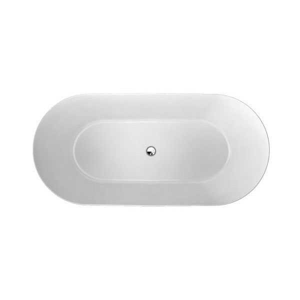 Crosswater MPRO Grande Stone Gloss Freestanding Bath (1690 x 800mm)  Profile Large Image