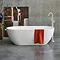 Crosswater MPRO Grande Stone Gloss Freestanding Bath (1690 x 800mm) Large Image