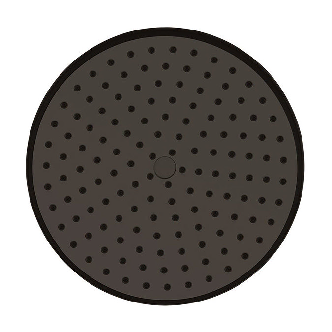Crosswater MPRO Industrial 8" Easy Clean Shower Head - Carbon Black - PRI08M_EC  Profile Large Image