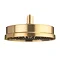 Crosswater MPRO Industrial 8" Easy Clean Shower Head - Unlacquered Brushed Brass - PRI08UB_EC Large 