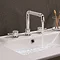 Crosswater MPRO Industrial Deck Mounted 3 Hole Set Basin Mixer - Chrome - PRI135DNC Profile Large I