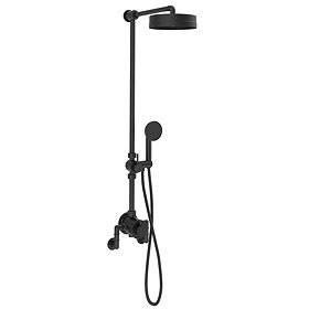 Crosswater MPRO Industrial Multifunction Shower Valve - Carbon Black Large Image