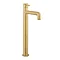 Crosswater MPRO Industrial Tall Monobloc Basin Mixer - Unlacquered Brushed Brass - PRI112DNUB Large