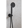 Crosswater MPRO Industrial Wall Outlet, Single Mode Handset & Hose - Carbon Black - PRI963M  Profile