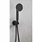 Crosswater MPRO Industrial Wall Outlet, Single Mode Handset & Hose - Carbon Black - PRI963M  Profile