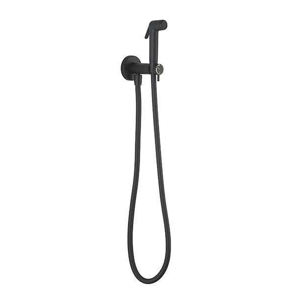 Crosswater MPRO Matt Black Integrated Douche Valve, Handset & Holder - PRO945M Large Image