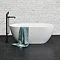 Crosswater MPRO Petite Stone Gloss Freestanding Bath (1500 x 800mm) Large Image