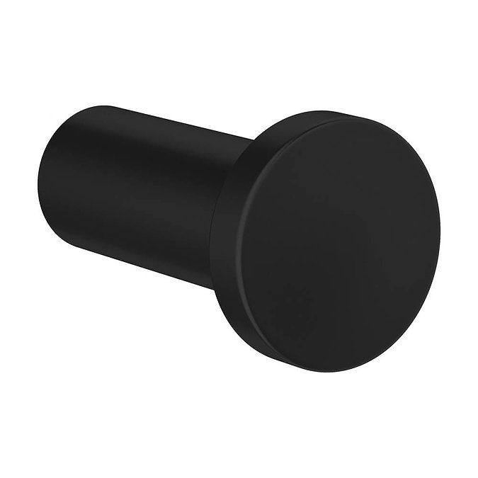 Crosswater MPRO Robe Hook - Matt Black - PRO021M Large Image