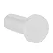 Crosswater MPRO Robe Hook - Matt White - PRO021W+ Large Image