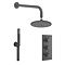 Crosswater MPRO Slate 2 Outlet 3-Handle Shower Bundle