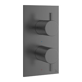 Crosswater MPRO Slate 2 Outlet Concealed Thermostatic Bath Shower Valve