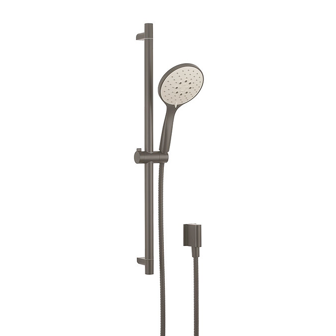 Crosswater MPRO Slate Slide Rail Kit with 120mm 3-Spray Handshower