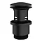 Crosswater MPRO Slotted Click Clack Basin Waste - Matt Black - PRO0103M Large Image