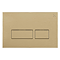 Crosswater MPRO Stainless Steel Flush Plate - Brushed Brass