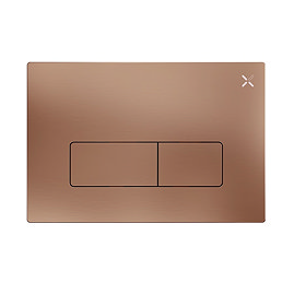 Crosswater MPRO Stainless Steel Flush Plate - Brushed Bronze