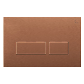 Crosswater MPRO Stainless Steel Flush Plate - Brushed Bronze