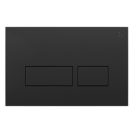 Crosswater MPRO Stainless Steel Flush Plate - Matt Black