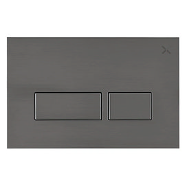 Crosswater MPRO Stainless Steel Flush Plate - Slate