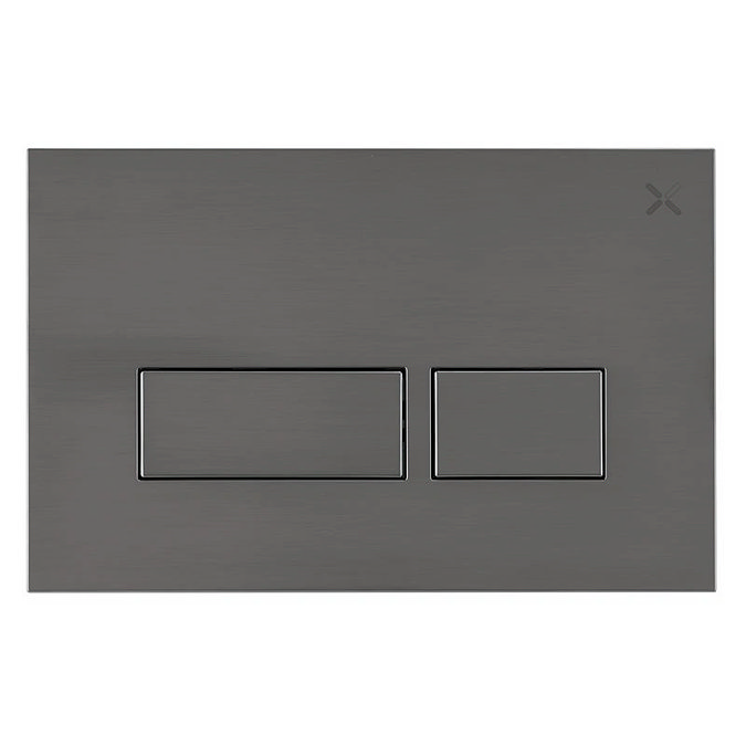 Crosswater MPRO Stainless Steel Flush Plate - Slate