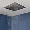 Crosswater MPRO Stream Fixed Ceiling Mounted Square Shower Head - Slate