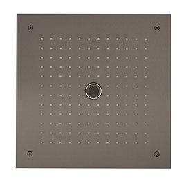 Crosswater MPRO Stream Fixed Ceiling Mounted Square Shower Head - Slate