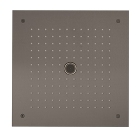 Crosswater MPRO Stream Fixed Ceiling Mounted Square Shower Head - Slate