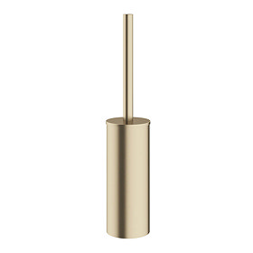 Crosswater MPRO Toilet Brush Holder - Brushed Brass - PRO025F Large Image