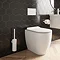 Crosswater MPRO Toilet Brush Holder - Matt White - PRO025W+ Profile Large Image