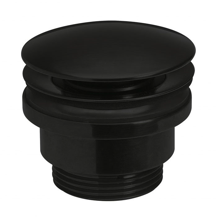 Crosswater MPRO Universal Basin Click Clack Waste - Carbon Black - PRI0260M Large Image