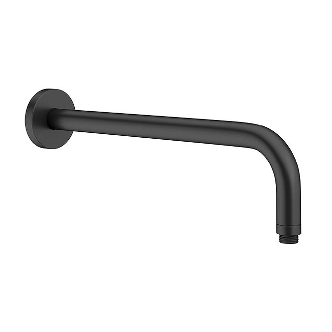 Crosswater MPRO Wall Mounted Shower Arm - Matt Black - PRO684M Large Image